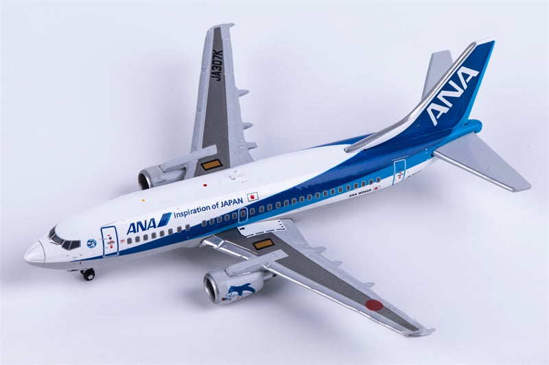 JC Wings 1:400 ANA Boeing 737-500 JA307K  DIECAST Model
