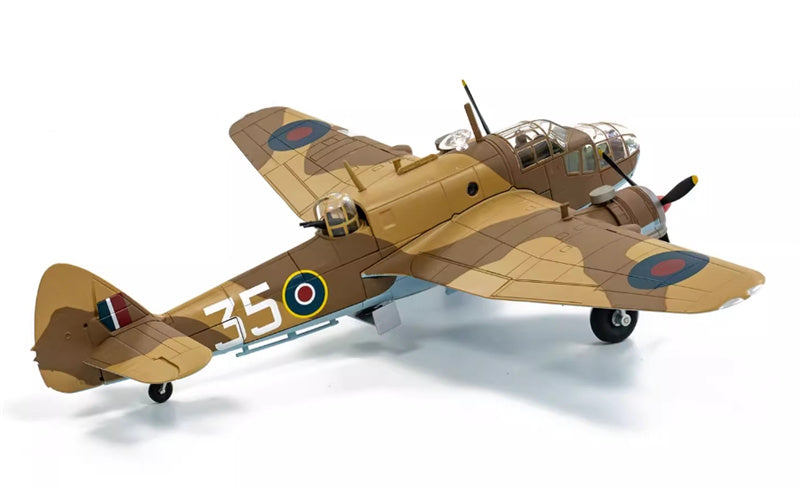 CORGI Bristol Beaufort MkIa EK979 '35' Middle East Check and Conversion Unit RAF Egypt 1944 1:72 Airplane Pre-built Model