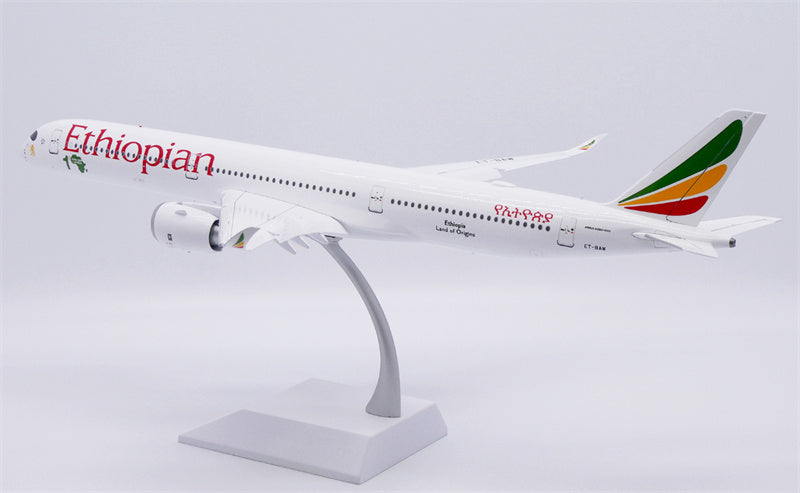 JC Wings Ethiopian Airlines Airbus A350-1000 ET-BAW Flaps Down 1:200 Aircraft Model