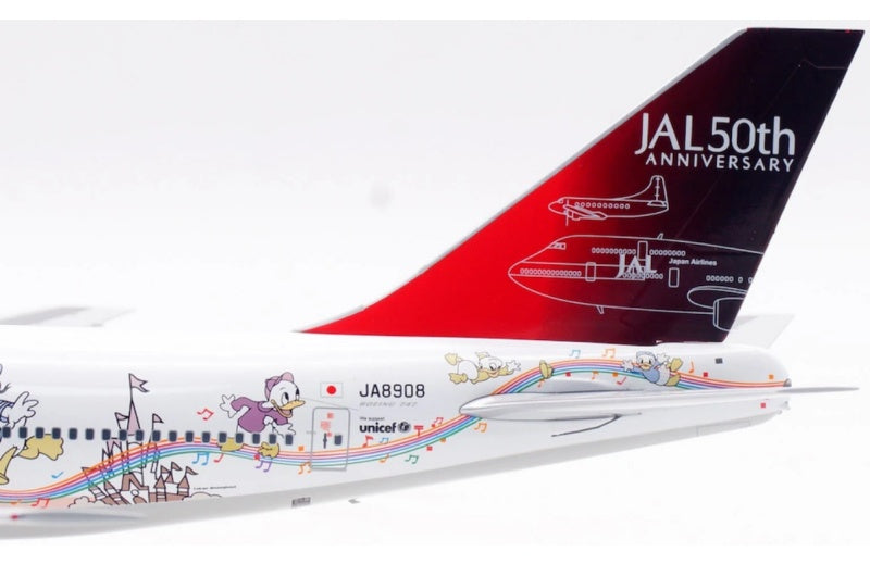 SQ Wings 1:200 Japan Airlines B747-400 JA8908 Standard Edition DIECAST Model