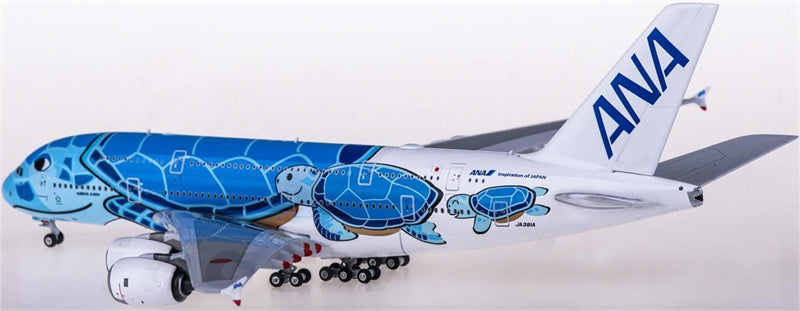 Phoenix 1:400 ANA Airbus A380 Lani JA381A Diecast Model view 2