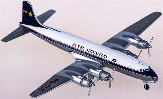 AeroClassics Air Congo Douglas DC-6 9Q-CLB 1:400 Diecast Model view 1