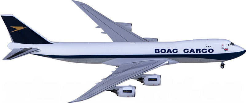 NG モデル BOAC カーゴ ボーイング 747-8F G-BOAC 1:400 飛行機組み立て済み旅客機モデル ディスプレイ用