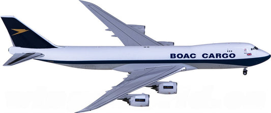 NG モデル BOAC カーゴ ボーイング 747-8F G-BOAC 1:400 飛行機組み立て済み旅客機モデル ディスプレイ用