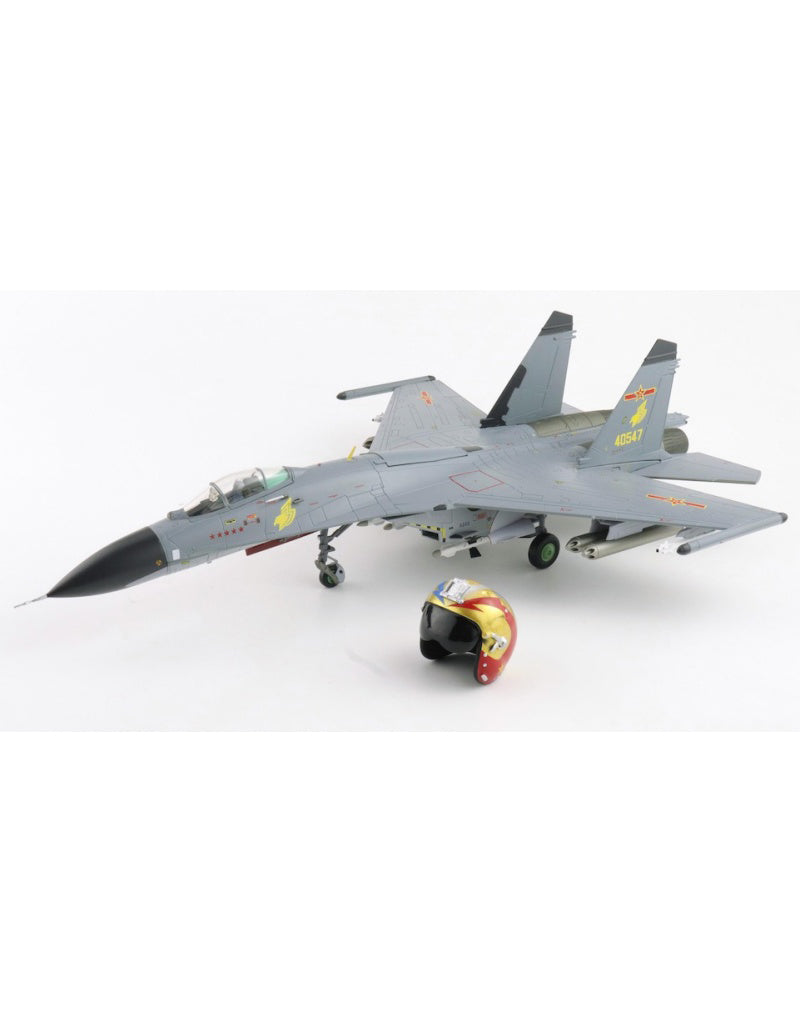 HOBBY MASTER PLAAF J-11A Flanker-L Foggy Eagle 1:72 Model 2014  Golden Helmet #40547