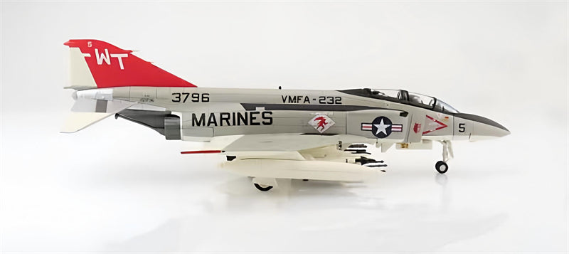 HOBBY MASTER USMC F-4J Phantom II VMFA-232 1:72 Model 1977 Red Devils 153796