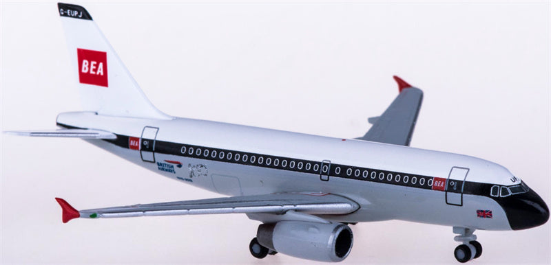 Herpa British Airways for Airbus A319 G-EUPJ 100 Years 1:500 Airplane Pre-built  Airliner Model Display