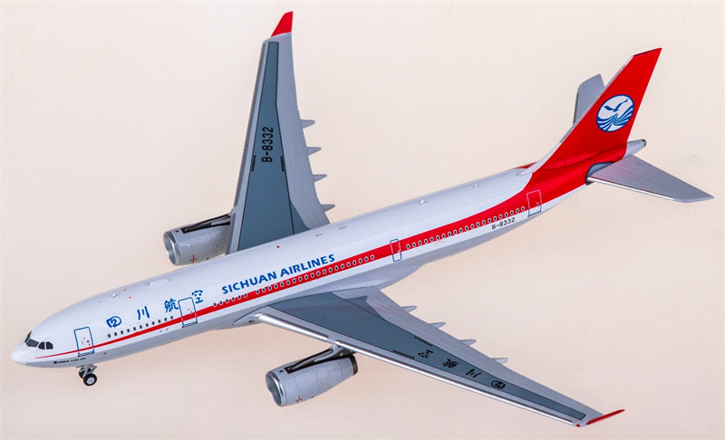 NG Models 1:400 Sichuan Airlines Airbus A330-200 B-8332 Model