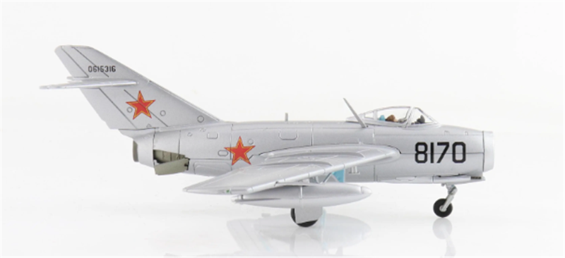 Hobby Master Mikoyan-Gurevich MiG-15 Fagot Soviet Air Force Black 8170 USSR 1950s 1/72 Aircraft Pre-built Model