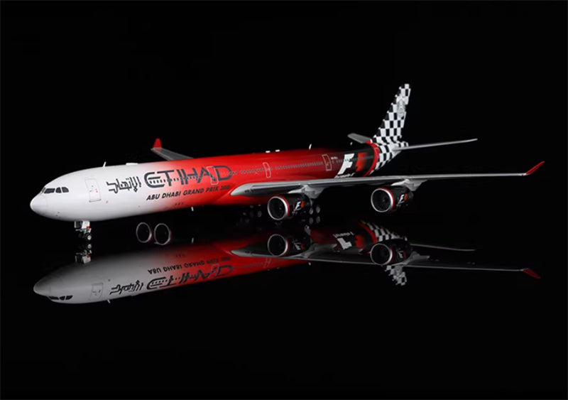 SQ Wings Etihad Airways Airbus A340-600 A6-EHJ 2010 1:200 Aircraft Model
