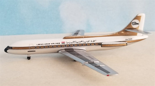 AeroClassics 1:400 Libyan Arab Airlines Sud Aviation SE-210 Caravelle 5A-DAB Diecast Model view 1