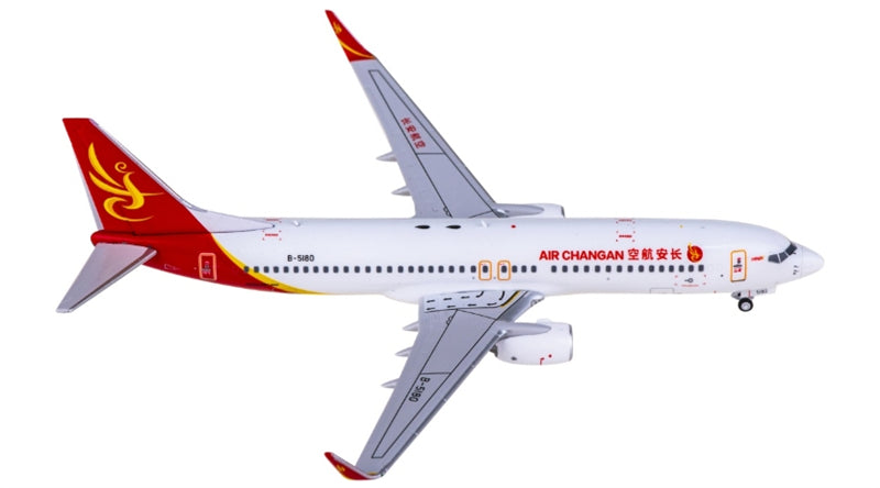 AeroPolaris Air Changan Boeing 737-800 B-5180 1:400 Diecast Model view 4