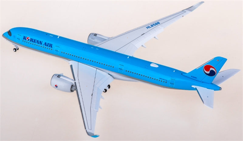 for JC Wings Korean Air Airbus A350-900XWB HL8598 Flaps down 1:400 Model view 3