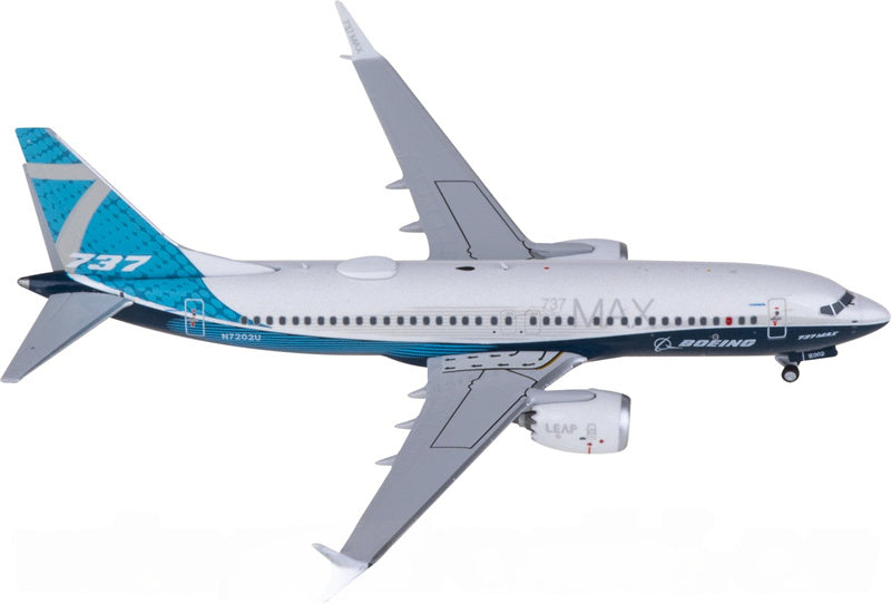 NG Models Boeing 737 MAX 7 N7202U 1:400 Diecast Model view 3
