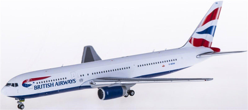 JC Wings British Airways Boeing 767-300ER G-BZHA 1:400 Airplan Diecast Model view 2