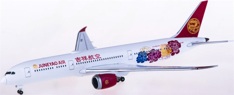 Herpa Juneyao Air for Boeing 787-9 Dreamliner B-1115 1:500 Airplane Pre-built  Airliner Model Display