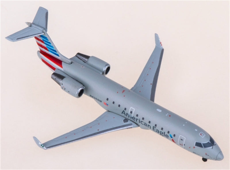 Geminijets 1:400 American Eagle Bombardier N420AW Diecast Model view 1