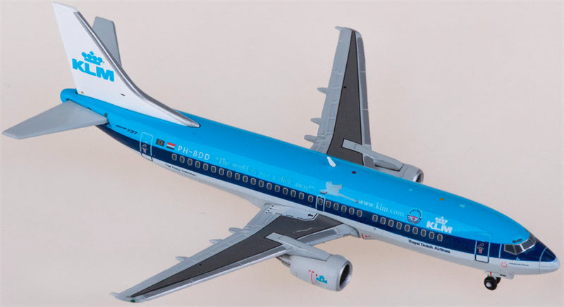 JC Wings KLM Boeing 737-300 PH-BDD 1:400 Diecast Model view 1