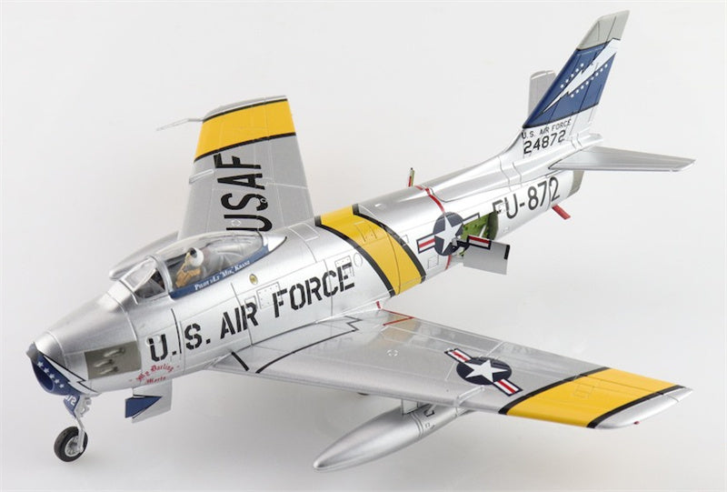 HOBBY MASTER North American F-86F Gene Kranz 24872 USAF EAA Aviation Museum 1:72 Aircraft Pre-built Model