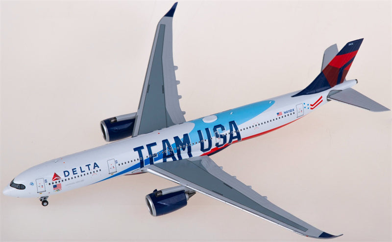 NG Models Delta Air Lines Airbus A330-900neo N411DX 1:400 Diecast Model view 1