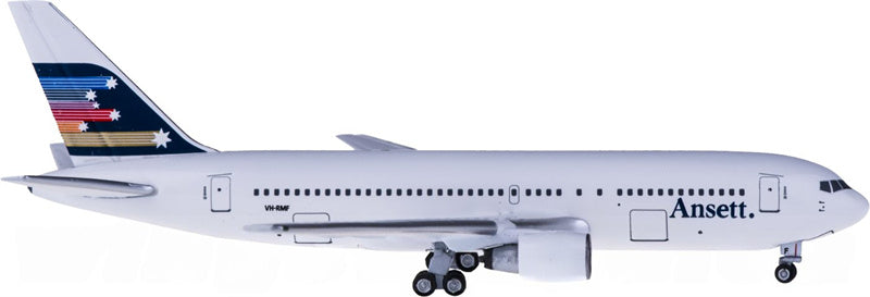 AeroClassics Ansett Boeing 767-200 VH-RMF 1:400 Diecast Model view 1