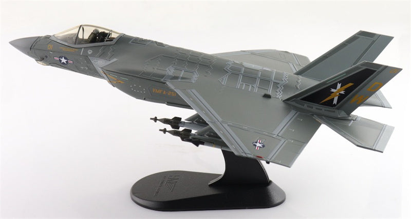 HOBBY MASTER F35C Lightning II US Marines 170501 VMFA-251 2024 1:72 Aircraft Pre-built Model