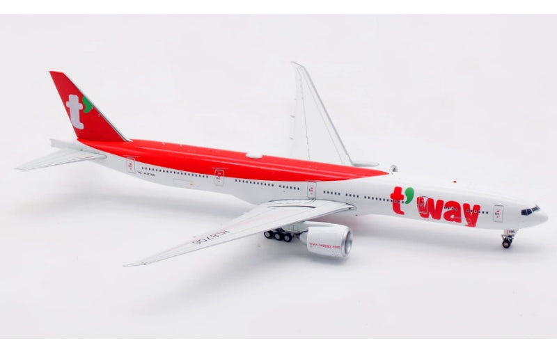 Aviation 1:400 T'way Air B777-300ER HL8706  DIECAST Model