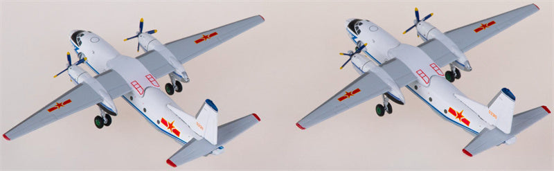 Patriot PLAAF Xian Y-7H China Air Force 53310 and 53311 (twin pack) 1:400 Diecast Model view 4