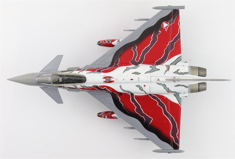 HOBBY MASTER Eurofighter Typhoon 7L+WC Austrian AF NATO Tiger Meet 2023 1:72 Aircraft Pre-built Model