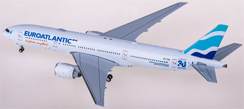 NG Models EuroAtlantic Boeing 777-200ER CS-TSX 1:400 Diecast Model view 4