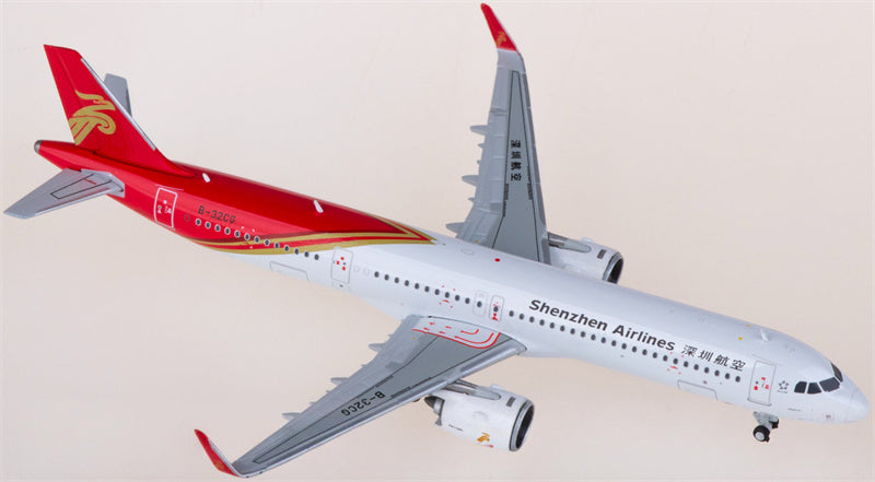 JC Wings Shenzhen Airlines Airbus A321neo B-32CG 1:400 Diecast Model view 3