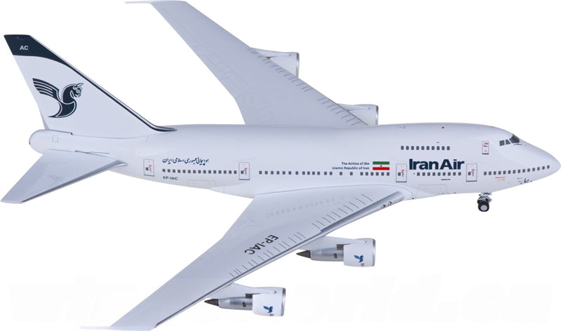 NG Models Iran Air Boeing 747SP EP-IAC 1:400 Diecast Model view 1