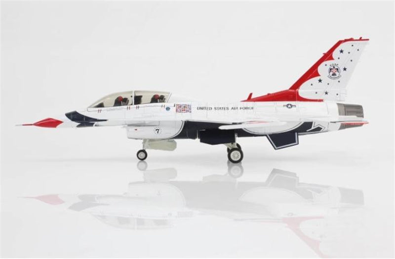 HOBBY MASTER F-16D Thunderbirds No.7 plane USAF Nellis AFB 2017 1:72 Airplane Pre-built Model