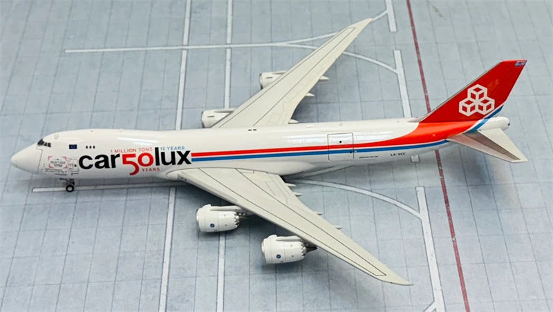 Hxmodels Cargolux Boeing 747-8F LX-VCC Interactive Series 1:400 Aircraft Model