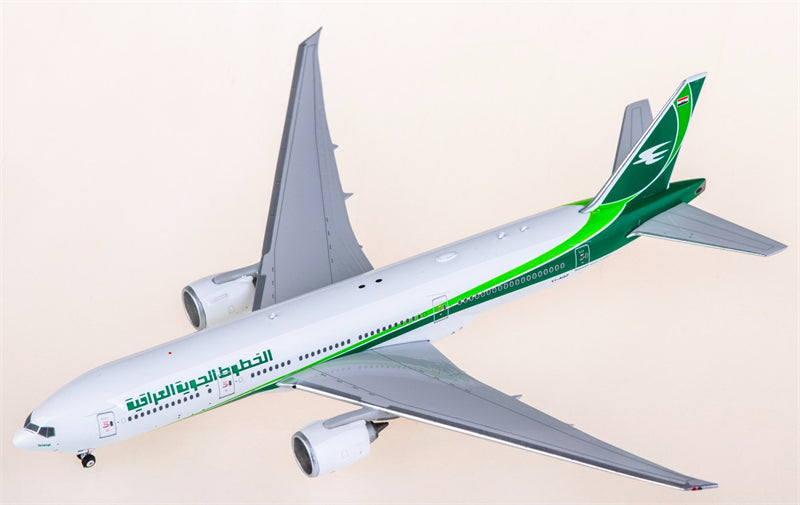 Phoenix 1:400 Iraqi Airways Boeing 777-200LR YI-AQZ Diecast Model view 1