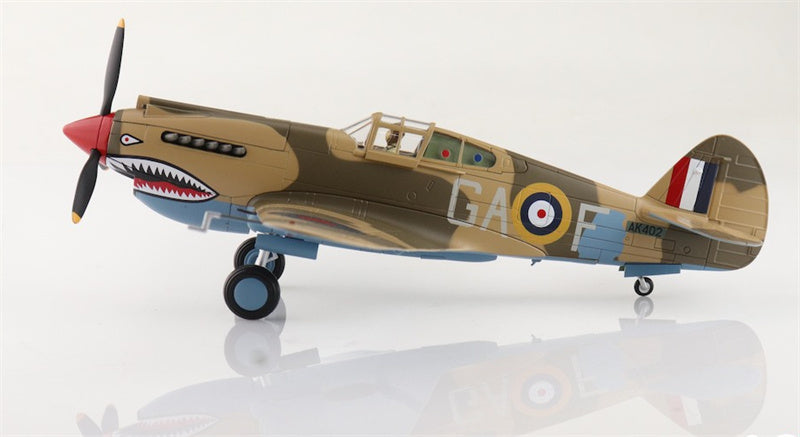 HOBBY MASTER Curtiss Tomahawk Mk. IIB Neville F. Duke GA-F 112 Sqn. RAF Egypt 1941 1:48 Aircraft Pre-built Model