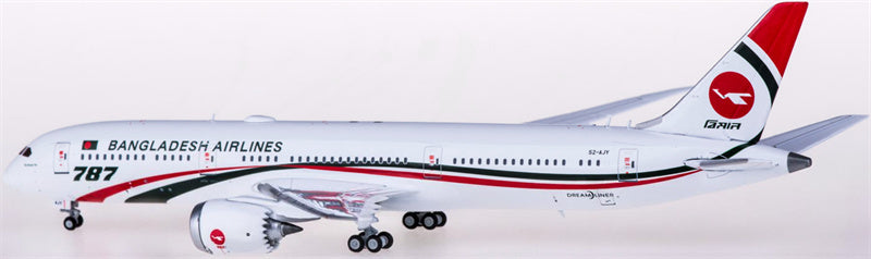 JC Wings Biman Boeing 787-9 Dreamliner S2-AJY 1:400 Diecast Model view 1