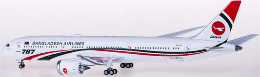 JC Wings Biman Boeing 787-9 Dreamliner S2-AJY 1:400 Diecast Model view 1