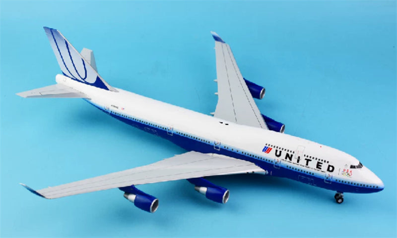 JC Wings 1:200 United Airlines Boeing 747-400 N199UA  DIECAST Model