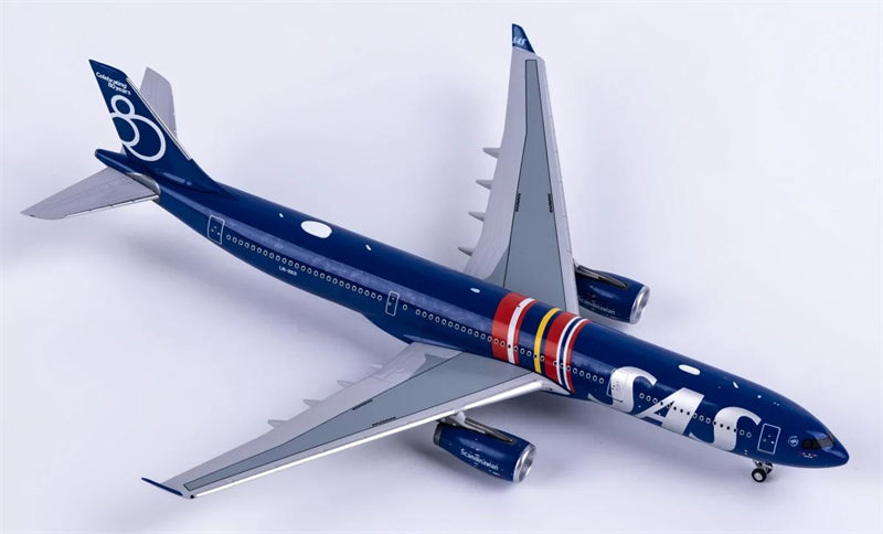NG Models 1:400 SAS Scandinavian Airlines Airbus A330-300 LN-RKR Ultimate Editon DIECAST Model