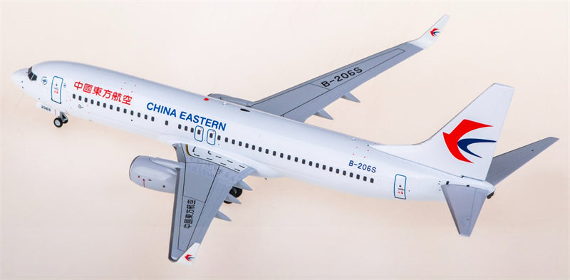 NG Models 1:200 China Eastern Boeing 737-800 B-206S Diecast Model view 3