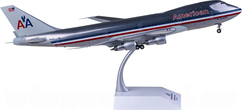 JC Wings American Airlines Boeing 747-100 N9665 1:200 Diecast Model view 1