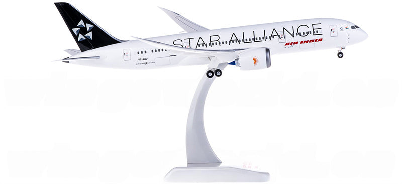 Hogan Air India Boeing 787-8 VT-ANU Star Alliance 1:200 ABS Model view 2
