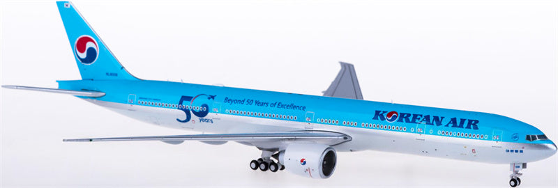 JC Wings Korean Air Boeing 777-300ER HL8008 50 Years 1:400 Diecast Model view 3