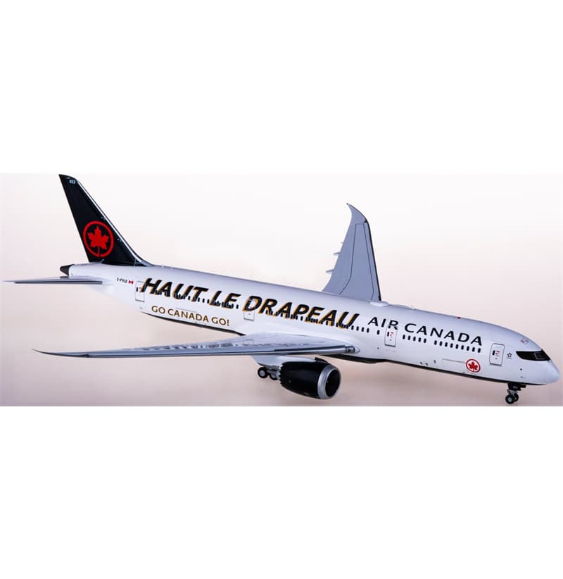 JC Wings Air Canada Boeing 787-9 C-FVLQ 1:200 Aircraft Pre-built  Airliner Model Display