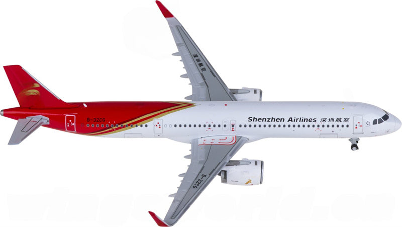 JC Wings Shenzhen Airlines Airbus A321neo B-32CG 1:400 Diecast Model view 1