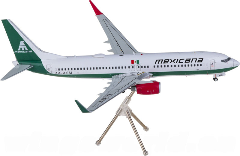 Geminijets Mexicana Boeing 737-800 XA-ASM 1:200 Diecast Model view 3
