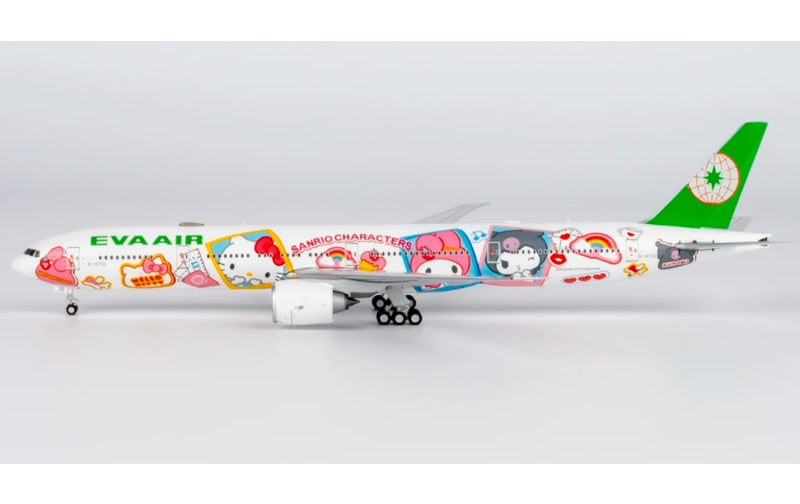 NG Models 1:400 EVA Air B777-300ER B-16722 Regular version DIECAST Model