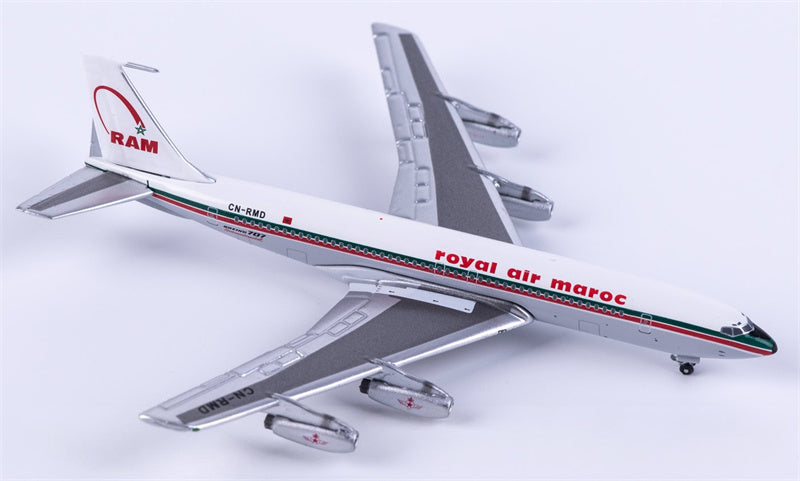 AeroClassics Royal Air Maroc Boeing 707-420 CN-RMD 1:400 Diecast Model view 2