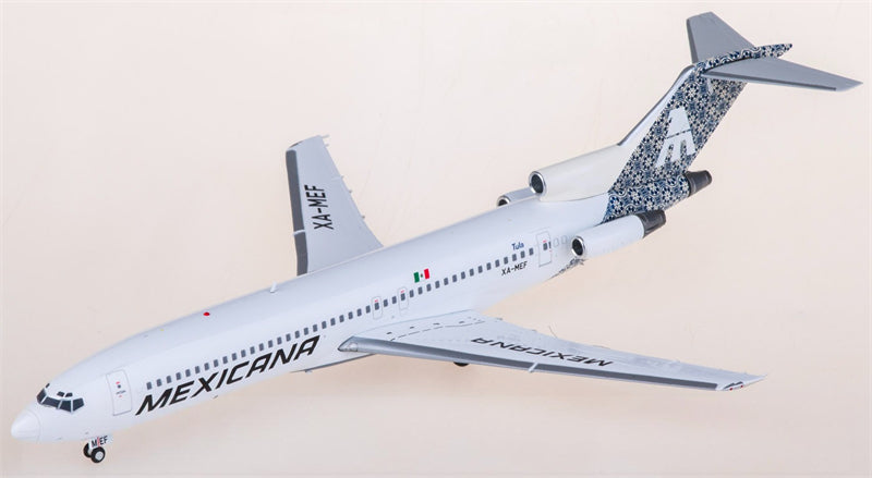 JC Wings Mexicana Boeing 727-200 XA-MEF 1:200 Diecast Model view 2